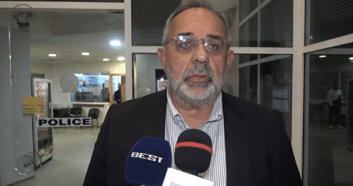 Δήλωση Δημάρχου Ναυπλιέων έξω απο την Αστυνομική Διεύθυνση Αργολίδας(βίντεο)