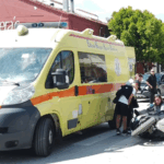 Ναύπλιο: Σύγκρουση μηχανής με αυτοκίνητο(vid)